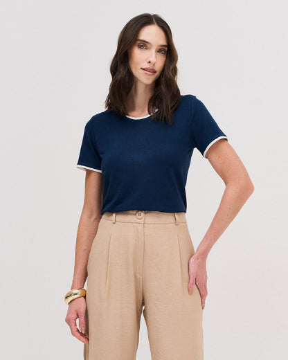 Blusa de Malha Lisa 92290