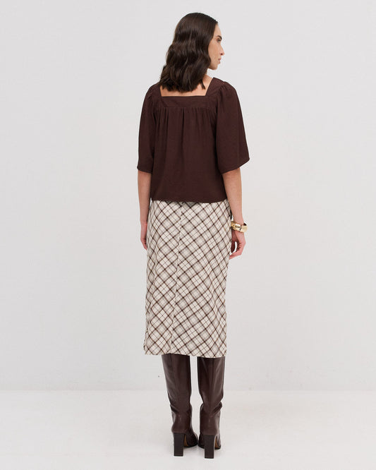 Blusa Decote Quadrado 92170