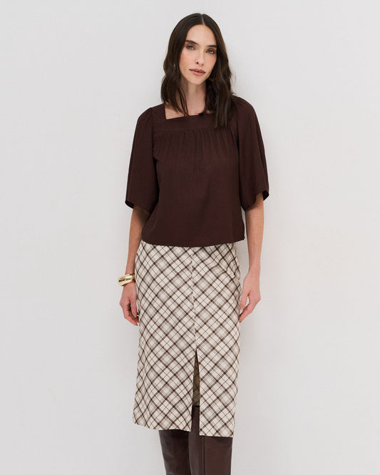 Blusa Decote Quadrado 92170