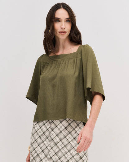 Blusa Decote Quadrado 92170